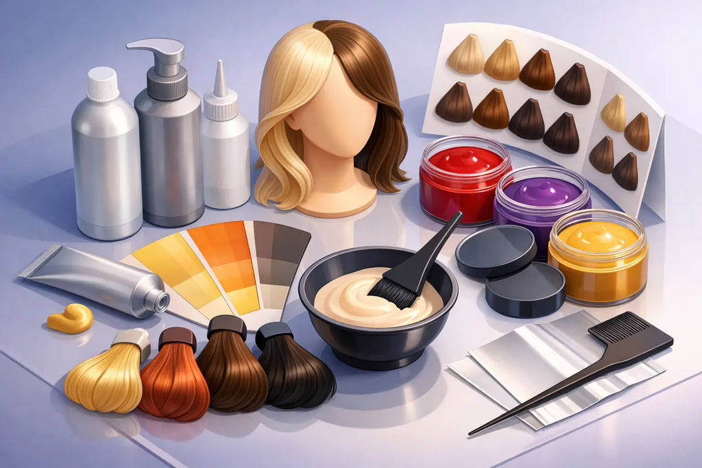 Professional Salon Hair Colour Explained