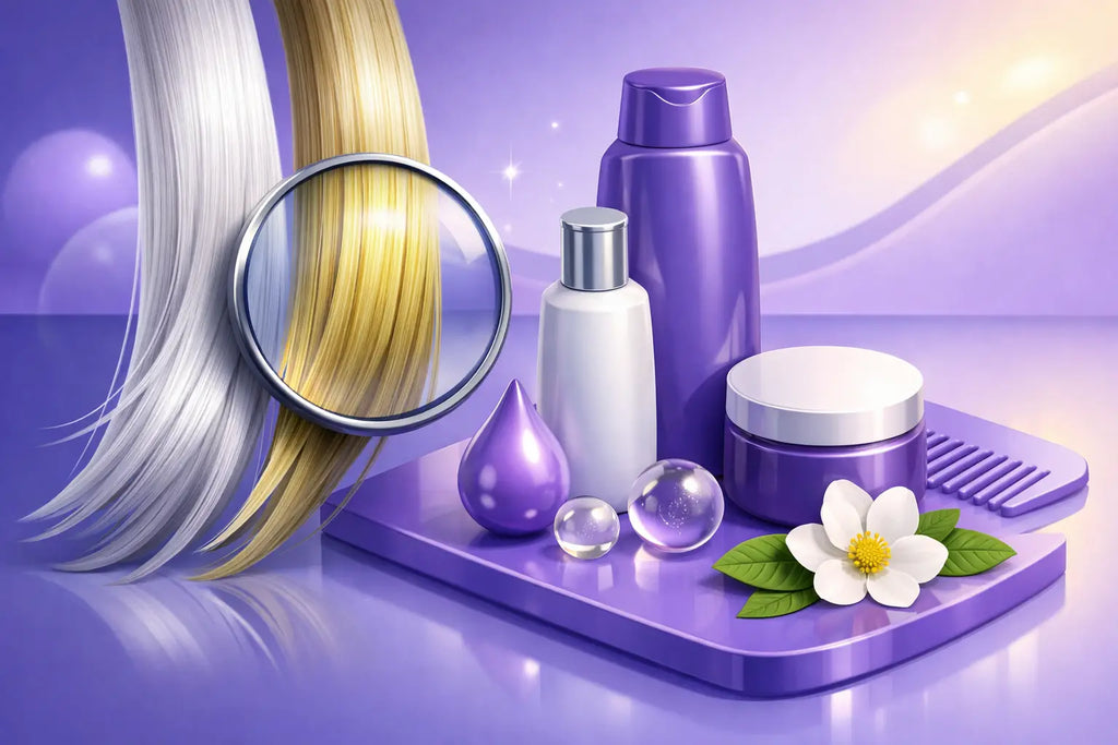 Best Shampoo for Grey Hair Yellowing