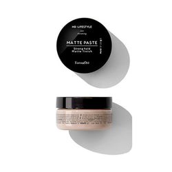   HD matte paste, a beeswax based product, helps thicken, texturise and increase fullness to hair.