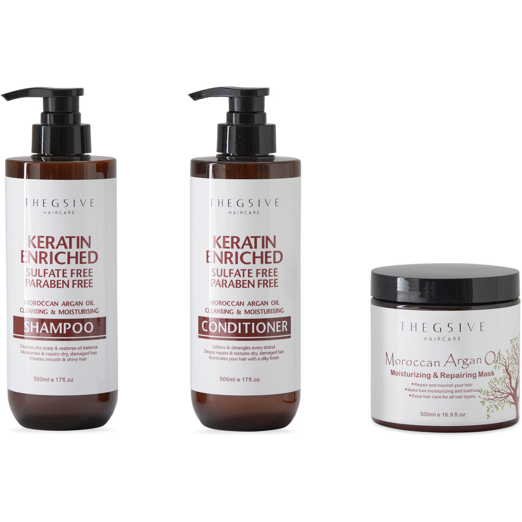 THE G5IVE HAIRCARE Moroccan Argan Oil Shampoo 1Lt main image 1