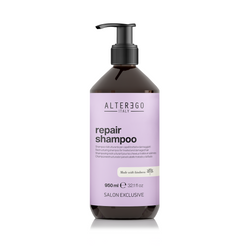 Alter Ego Repair Shampoo is an intensive shampoo for dry, damaged, brittle hair