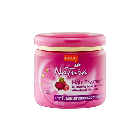 Hair fall control treatment formulated with beetroot extract to revitalise and nourish compromised hair and scalp.