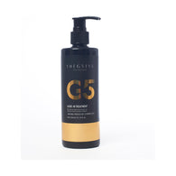 The G5 Leave-in Treatment strengthens, repairs and protects against damage, while building bonds for stronger hair from the inside out.