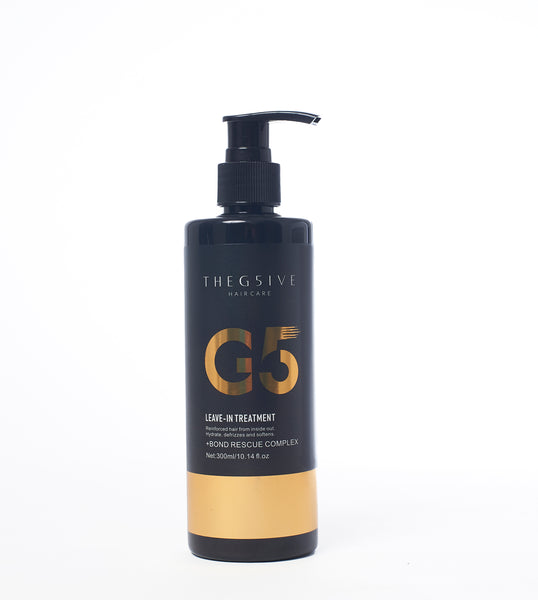 The G5 Leave-in Treatment strengthens, repairs and protects against damage, while building bonds for stronger hair from the inside out.