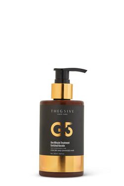 Revive dry, damaged hair in only 60 seconds using The G5ive One Minute Treatment. 