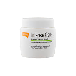 Lolane Keratin Repair Mask stops damage by restoring,
repairing rebuilding brittle hair