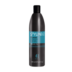 The RR Line Pro Styling Liss Definer is a professional styling product designed to aid, discipline, and smooth hair, leaving it soft, glossy, and frizz-fre