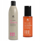 The Color Star after-color serum from;RR Line Real Star, enriched with Goji Berries, with its enhancing action protects color from fading, for extreme and long-lasting shine.