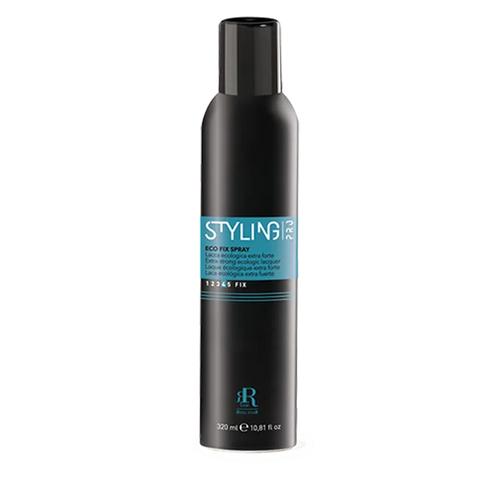 RR Line Pro Styling Eco Fix Spray 320mL – Extra Strong Hold Hair Spray with Shine, Heat Protection &amp; Easy Removal