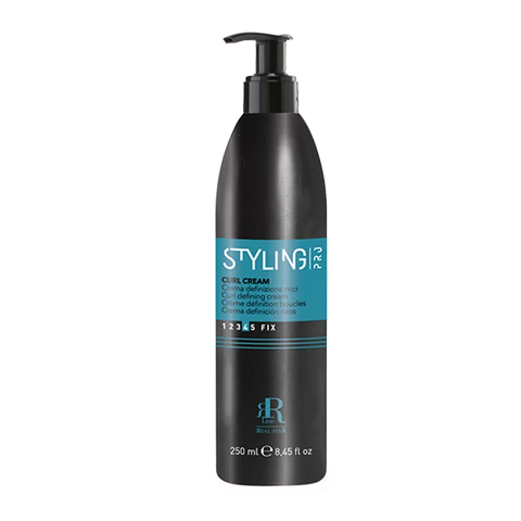 The RR Line Pro Styling Curl Cream is a professional curl-enhancing cream designed to define, shape, and strengthen natural waves and curls