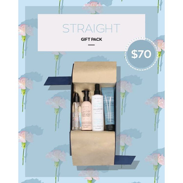 For Naturally Straight Hair. Smooth strands and enhance sleekness, shine, and manageability