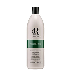 Luxurious macadamia and collagen shampoo specially formulated for treated, dull, and lifeless hair. This nourishing formula delivers intense moisturizing 