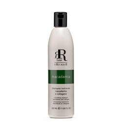 Luxurious macadamia and collagen shampoo specially formulated for treated, dull, and lifeless hair. This nourishing formula delivers intense moisturizing 
