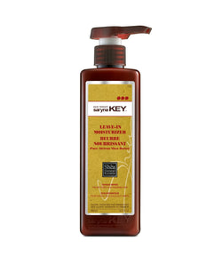 The Damage Repair Leave-In Moisturizer is made with high concentrations of Shea butter, natural keratin, softeners and silk