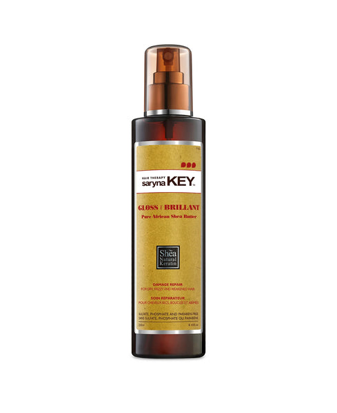 SARYNA KEY™ Damage Repair Gloss Spray is a lightweight, multitasking formula designed for normal to dry hair