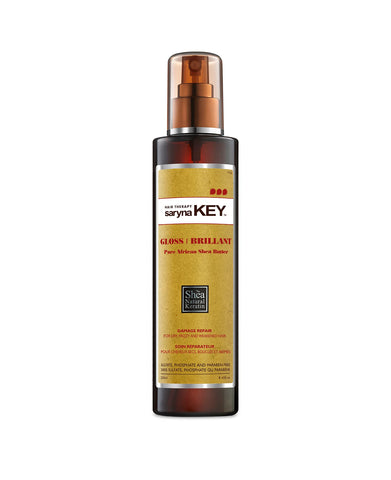 SARYNA KEY™ Damage Repair Gloss Spray is a lightweight, multitasking formula designed for normal to dry hair