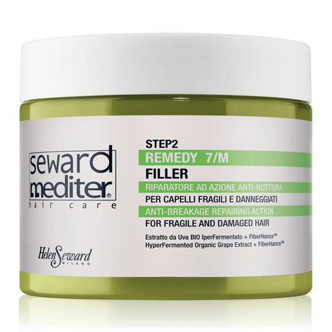 SEWARD MEDITER A regenerating mask for damaged and inanimate hair with grape polyphenols and wheat amino acids