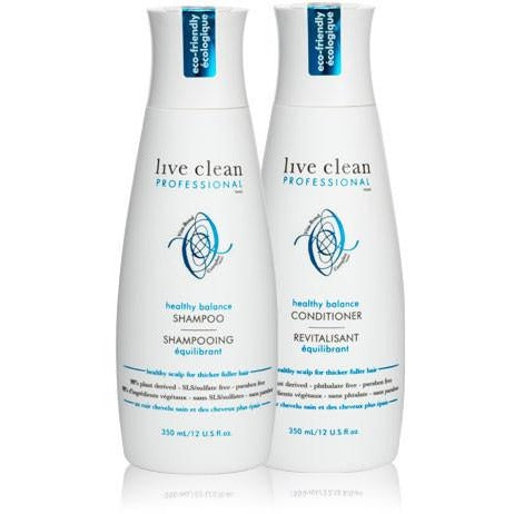 Live Clean Professional Healthy Balance Shampoo 350ml - Hairlight Hair & Beauty