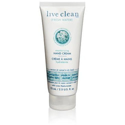 Live Clean fresh water - moisturizing hand cream 75ml - Hairlight Hair & Beauty