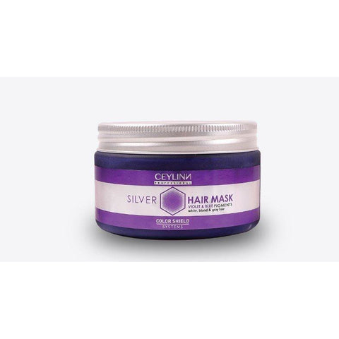 With its special formula enriched with violet & blue pigments, it eliminates unwanted yellows and brassiness on white and grey hair