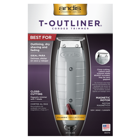 Andis Professional T-Outliner Corded Trimmer - Hairlight Hair & Beauty