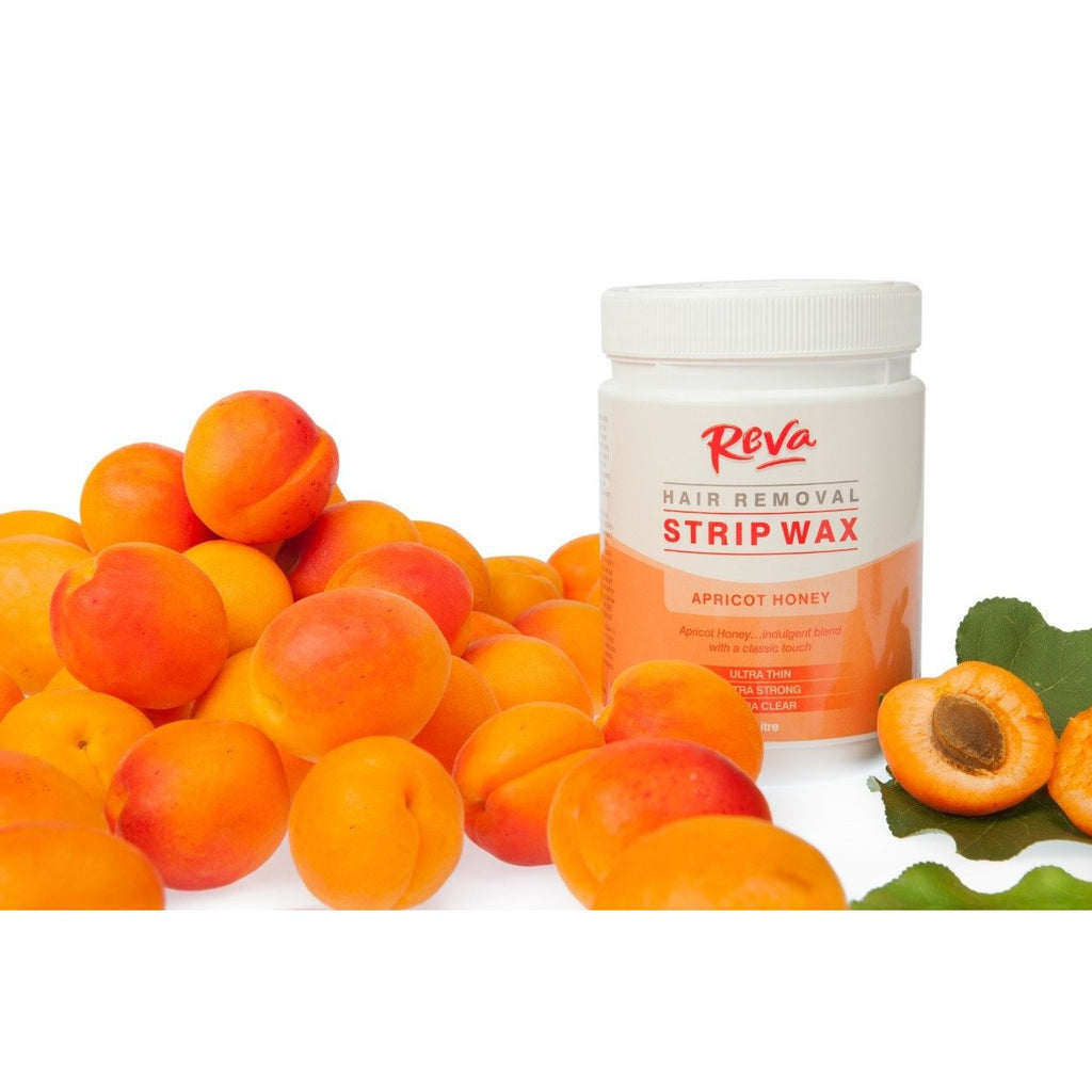 Reva Apricot Strip Wax Hair Removal Wax 1Lt Hairlight Hair & Beauty