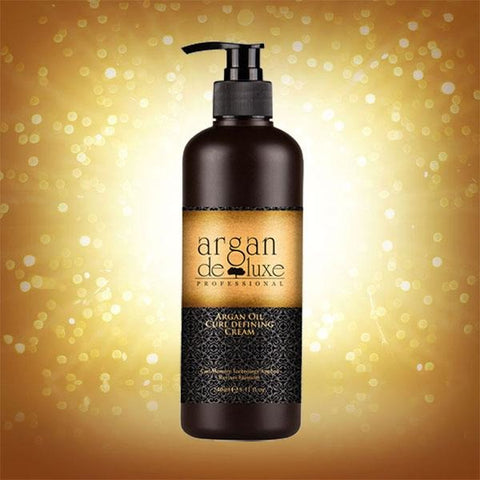 Argan Deluxe    Argan Oil Curl-defining Cream 240ml - Hairlight Hair & Beauty