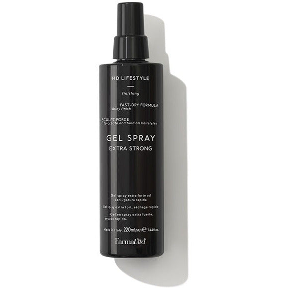 hd gel spray, Extra strong hold gel spray, fast drying.