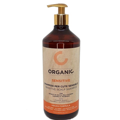 Sensitive organic scalp shampoo is efficient, hypoallergenic and suitable for daily use. 