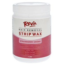 Reva Strawberry Strip Wax – Hair Removal Wax 1Lt - Hairlight Hair & Beauty