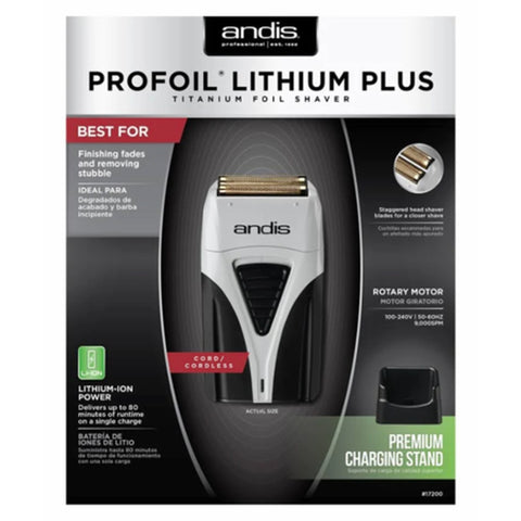 Andis Profoil Lithium Plus Shaver - Hairlight Hair & Beauty