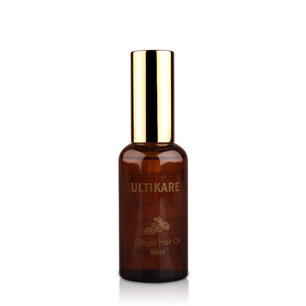 ULTiKARE Ginger Hair Oil is a unique serum with instant absorption into hair, also the skin to create a beautiful shine and long term conditioning.