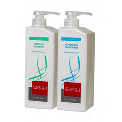 GKMBJ Restoring Shampoo & Conditioner Duo 1Lt - Hairlight Hair & Beauty