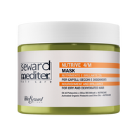 helen seward For dry, dehydrated hair with Activated Organic Pistachio and Olive Oils + NUTRICARE. Mask with deep-down nourishment and rehydrating effect 
